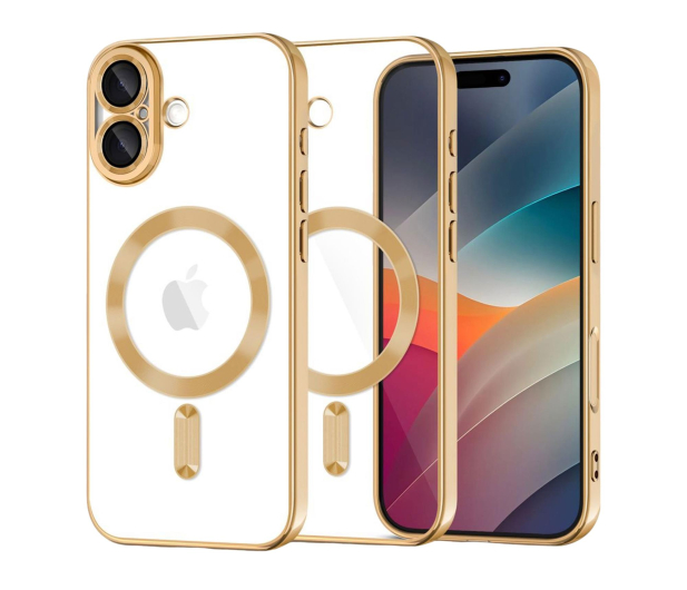 Tech-Protect Magflex Magsafe do Iphone 17 Shiny Gold - 1359677 - zdjęcie